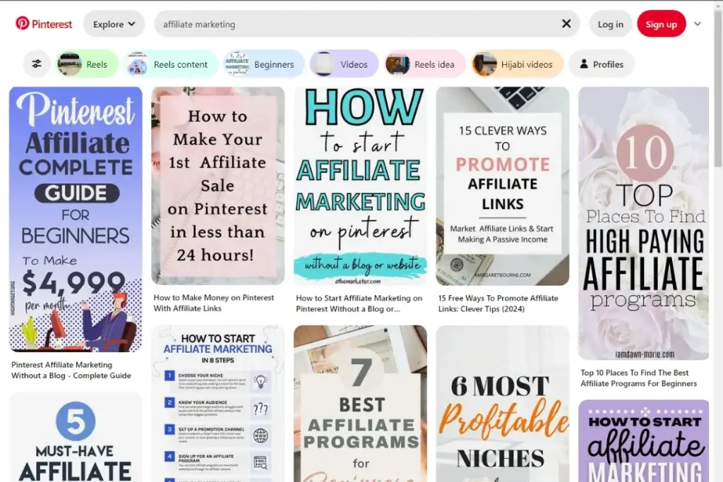 pinterest affiliate marketing